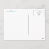 Molly Cottontail-Pasen Feestdagenkaart (Achterkant)