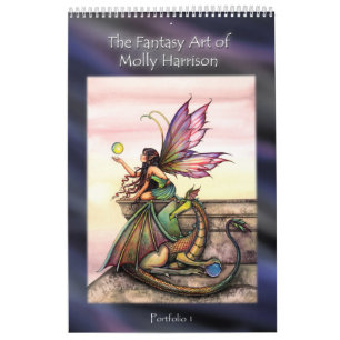 Molly Harrison Fairy Art Portfolio Boek Kalender
