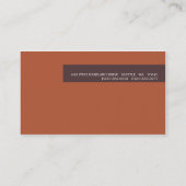 Molly Kristine Carte de visite (Dos)