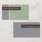 Molly Lorraine Visitekaartjes (Voorkant / Achterkant)