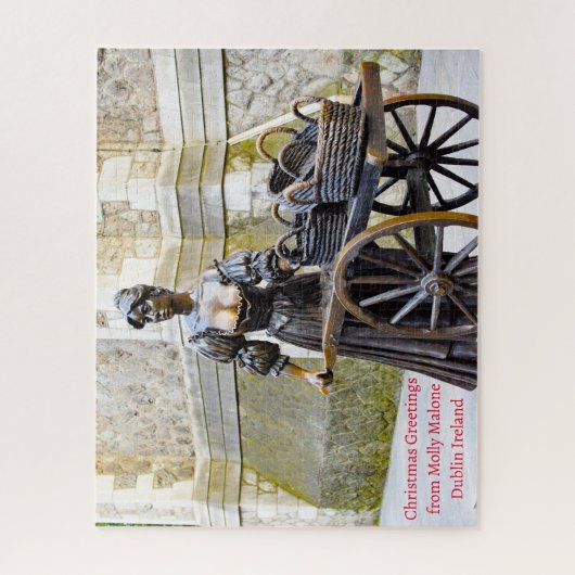 Molly Malone Dublin Ierland. Legpuzzel (Verticaal)