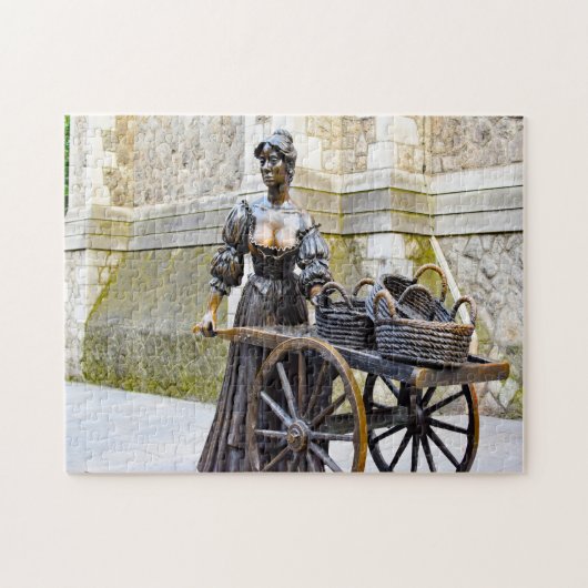 Molly Malone Dublin Ierland. Legpuzzel (Horizontaal)