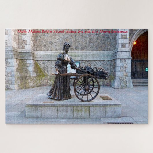 Molly Malone Dublin Irlande. Puzzle (Horizontal)