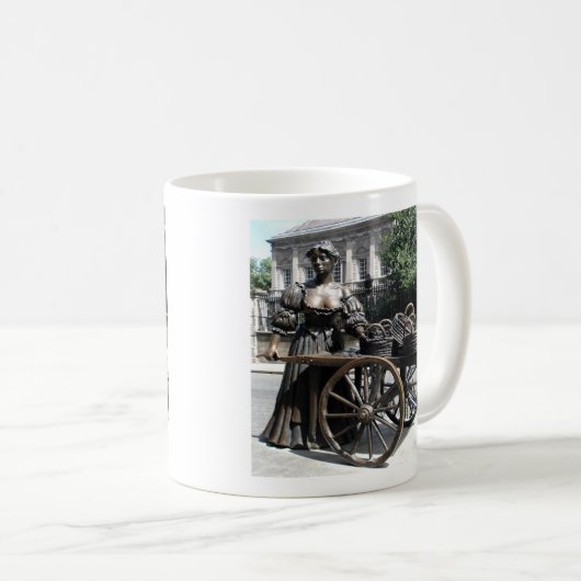 Molly Malone en Wheelbarrow Ireland Mok (Voorkant rechts)