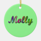 Molly_Name Ornament (Voorkant)