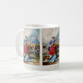 'Molly Pitcher' - Mug révolutionnaire de guerre (Devant gauche)