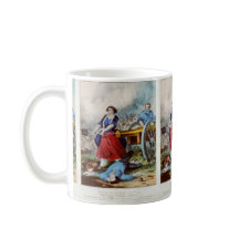 'Molly Pitcher' - Mug révolutionnaire de guerre