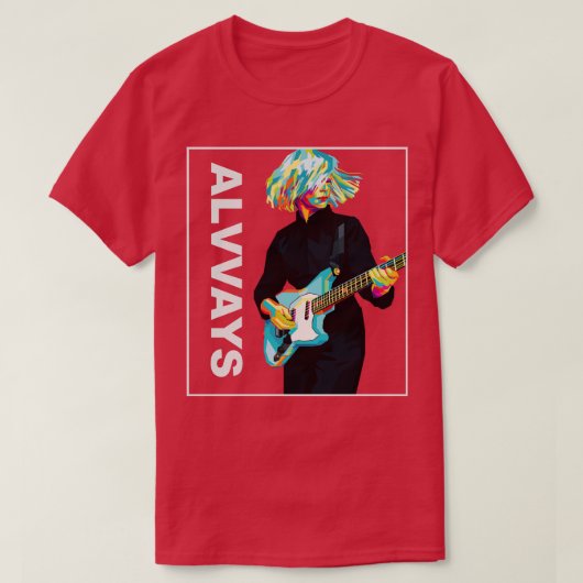 Molly Rankin Alvays in WPAP Art Style TShirt (Design voorkant)