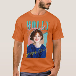 Molly Ringwald 80s Retro Style Fan Art Design T-shirt
