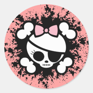 Molly Splat Ronde Sticker