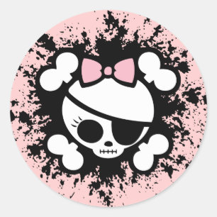 Molly Splat Ronde Sticker