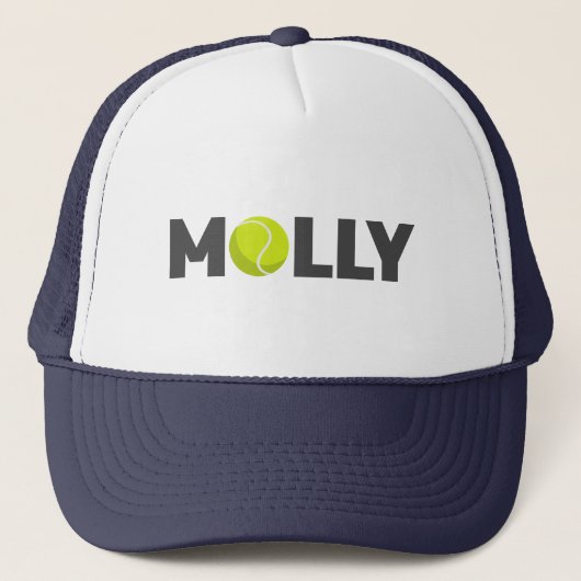 Molly Tennis Trucker Hat Pet (Voorkant)
