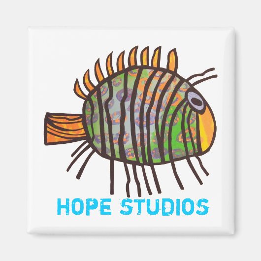 Molly vismagneet magneet (Voorkant)