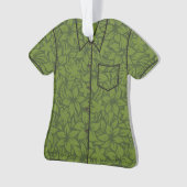 Moloaa Bay Hawaiian Hibiscus Aloha Shirt Ornament (voorkant)