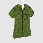 Moloaa Bay Hawaiian Hibiscus Aloha Shirt Ornament (voorkant)