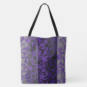 Moloaa Bay Hawaiian Hibiscus Striped Beach tas (Achterkant)