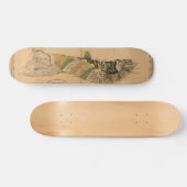 Molokai, 1897,  Hawaii Map Skateboard (Horizontaal)