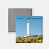 Moloka'i Lighthouse, Hawai'i Magnet Magneet (Voorkant / Achterkant)