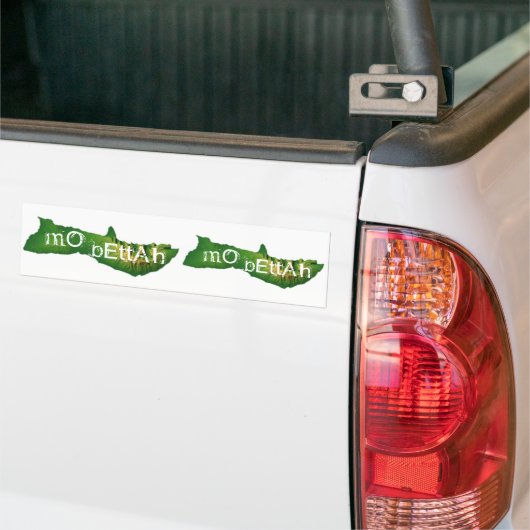 Moloka'i Mo Bettah Bumpersticker (Op Truck)