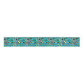 Molokini Cove Hawaiian Tropical Fish Zee Turtle Grosgrain Lint (Voorkant)