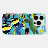 Molokini Cove Hawaiian Zee Turtle Tropical Fish Ca Case-Mate iPhone Case (Achterkant (horizontaal))