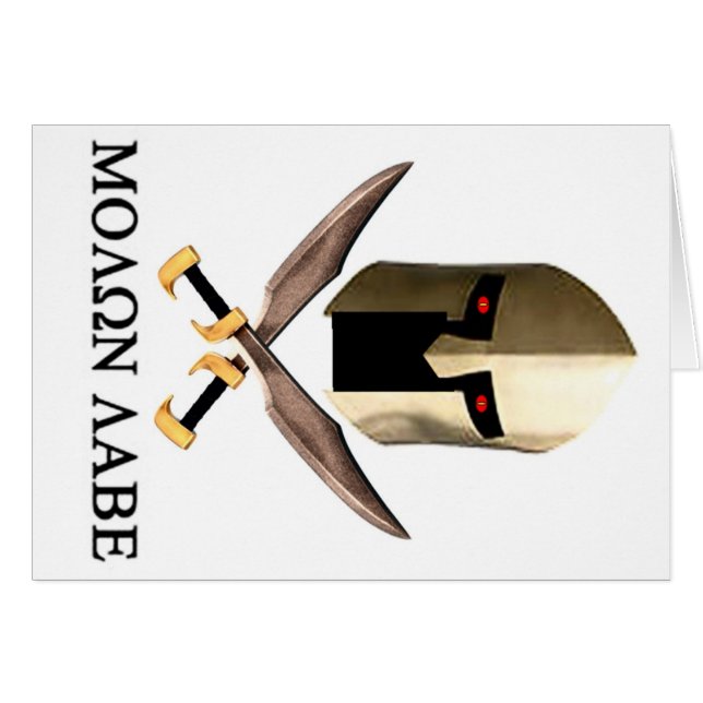 MOLON LABE (Devant horizontal)