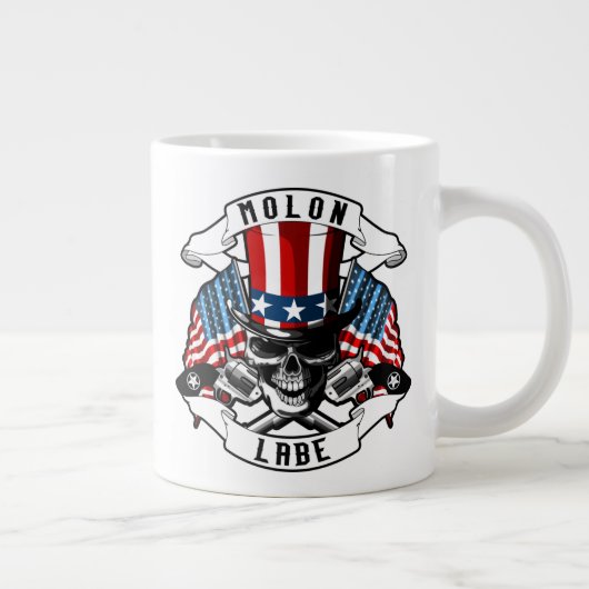"MOLON LABE" 20oz Extra Grote Beker (Rechts)