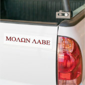 Molon Labe Bumpersticker (Op Truck)