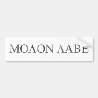 Molon Labe Bumpersticker