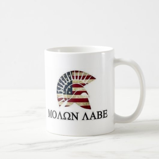 MOLON LABE KOFFIEMOK (Rechts)