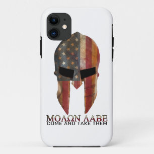 Molon Labe - Kom mee naar de VS Spartan iPhone 11 Hoesje