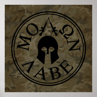 Molon Labe, kom ze halen Poster