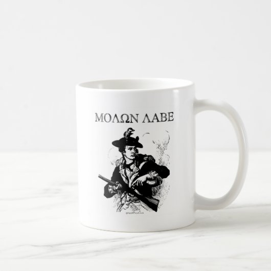 Molon Labe Minuteman Koffiemok (Rechts)