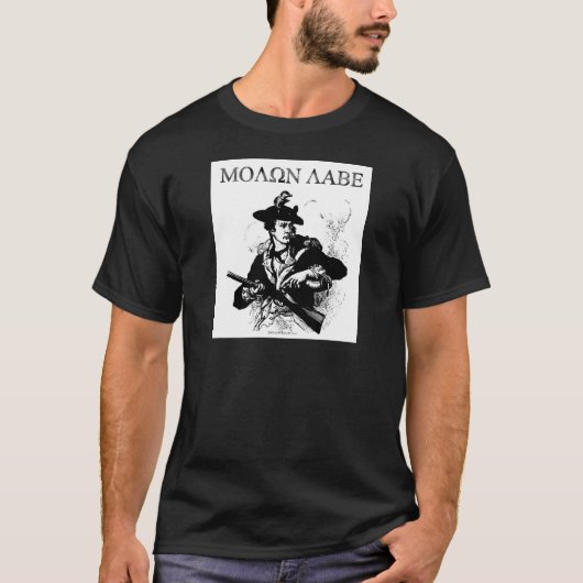 Molon Labe Minuteman T-shirt (Voorkant)