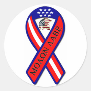 MOLON LABE RONDE STICKER