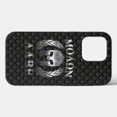 Molon Labe Spartan Helmet Laurels Case-Mate iPhone Case (Achterkant (horizontaal))