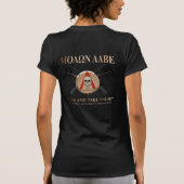 Molon Labe - Spartan Shield T-shirt (Achterkant)