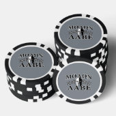 Molon Labe Spartan Warrior 5 sterren Black White Pokerchips (Opstapeling)