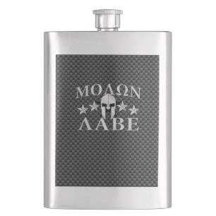 Molon Labe Spartan Warrior 5 sterren Flacon
