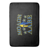 Molon Labe Spartan Warrior 5 sterren Yellow Blue Badmat (Voorkant Verticaal)