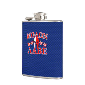 Molon Labe Spartan Warrior Mask 5 sterren Patriot Heupfles (Links)