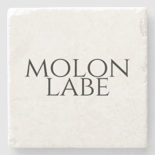 Molon Labe Stenen Onderzetter
