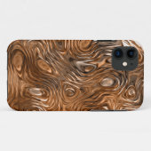 Molten "Copper" imprimer iPhone 5 à peine là coque (Dos (Horizontal))