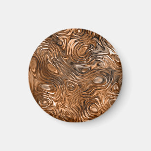 Molten "Copper" magneet, ronde Magneet