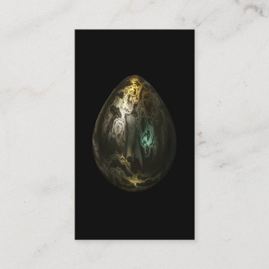 Molten Metal Egg Visitekaartje (Voorkant)