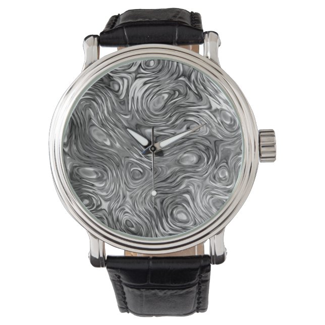 Molten print watch horloge (Voorkant)