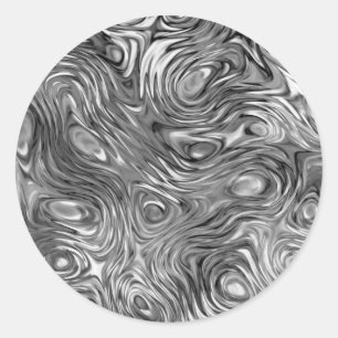 Molten printsticker rond ronde sticker