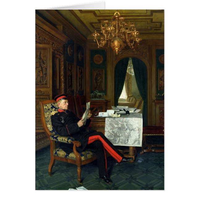 Moltke in Versailles, 1872 (Voorkant)