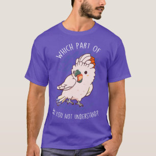 Molukse kaketoe papegaai Aaaa T-shirt