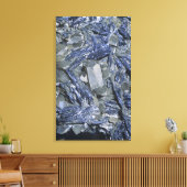 Molybdeen kristallen met Kwarts Canvas Afdruk (Insitu (Woonkamer))